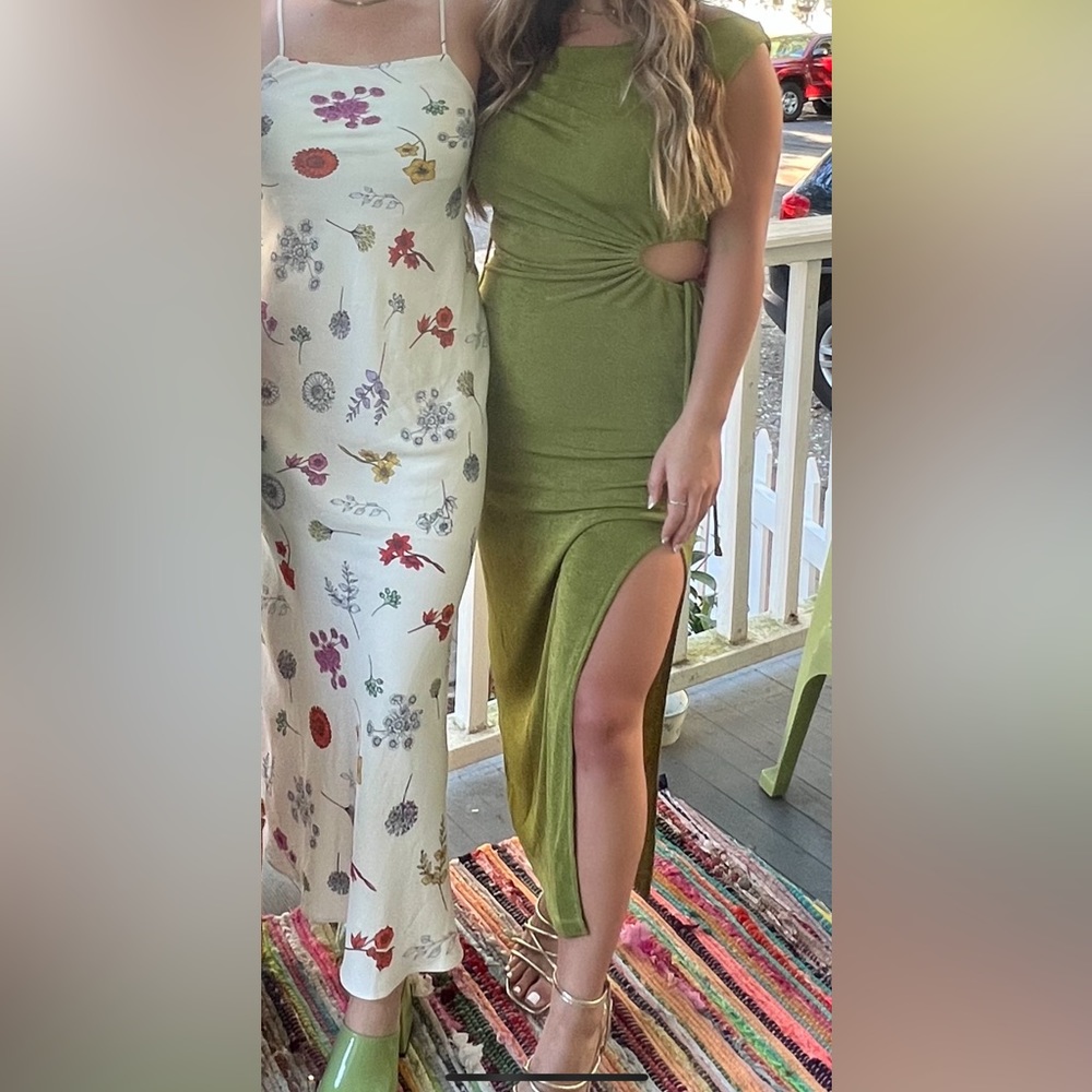 Selfie Leslie dress in green
